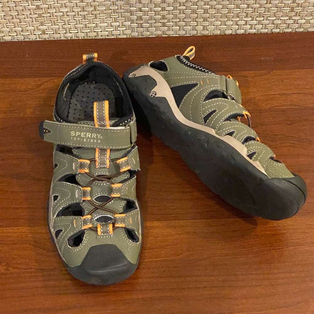 🌟2xHP🌟Sperry Waterproof Leather Fishermen Sa…